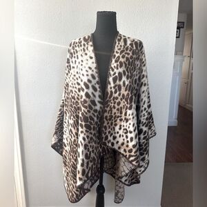 Ann Taylor Leopard Print Wrap